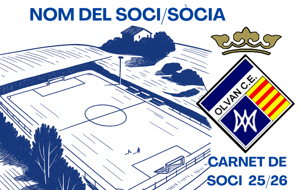 CARNET DE SOCI CE OLVAN – TEMPORADA 25/26